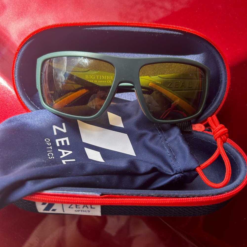 Zeal Optics Big Timber Sunglasses with Case, photochromic polarized